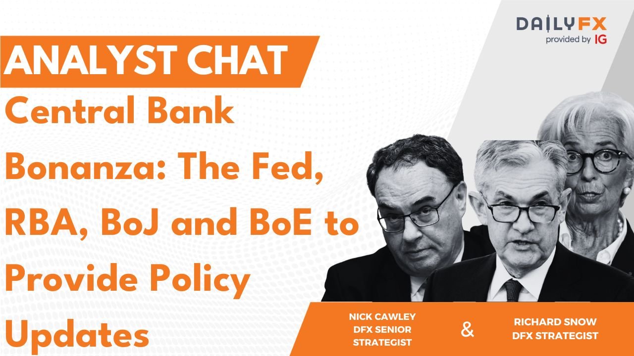 Central Bank Bonanza: The Fed, RBA, BoJ and BoE to Provide Policy Updates